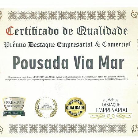 Hotel E Pousada Via Mar Itapocu Luaran gambar